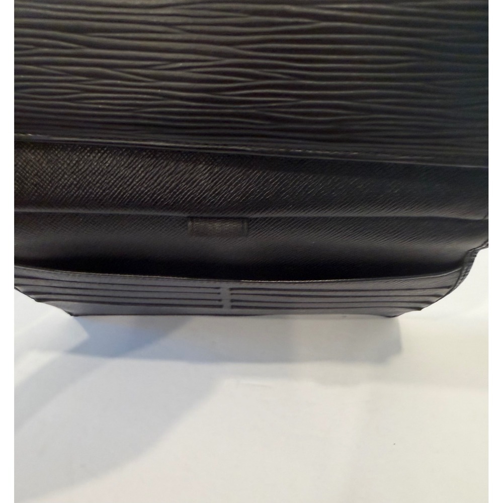 Louis Vuitton Sarah Noir Black Epi Leather‎ Long Flap Wallet - Picture 8 of 11
